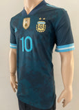 2020-2021 Argentina National Team Player Issue Away Shirt Messi Copa America Champions Mint Condition Size S