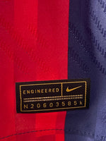 2022-2023 FC Barcelona Home Shirt Hector Bellerin Player Issue Champions Authentic Mint Size M