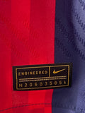 2022-2023 FC Barcelona Home Shirt Hector Bellerin Player Issue Champions Authentic Mint Size M