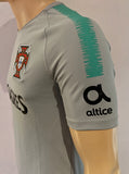 2018-2019 Portugal National Team Training Shirt Player Issue Kitroom Worn and Washed Size M