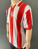 2003-2004 Atletico Madrid Home Shirt Centenary Special Edition Retro Pre Owned Size S