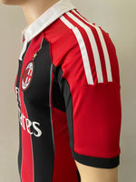 2012-2013 AC Milan Home Shirt Player Issue Techfit With Bag Special Edition New BNWT Size M Fitted