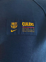 2021-2022  FC Barcelona Travel Hoodie Fleece  BNWT Size Small