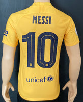 2020-2021 FC Barcelona Fifth Shirt Senyera Messi Copa del Rey Final BNWT Size S