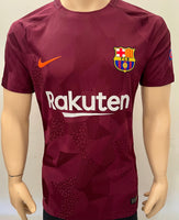 2017-2018 FC Barcelona Third Shirt Nelson Semedo Kitroom Player Issue Champions League BNWOT Size M (fitted)