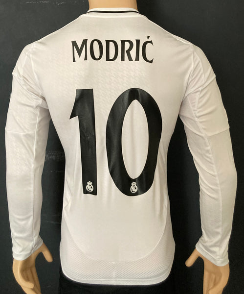 2024-2025 Real Madrid CF Home Shirt Modric Champions HP Champions Pre Owned Size S