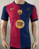 2024-2025 FC Barcelona Player Issue Home Shirt Iñigo Martínez 125 years La Liga New BNWT Multiple Sizes