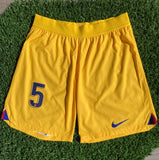 2022-2023 FC Barcelona Fourth Kit Short Player Issue Sergio Busquets La Liga Version No Crest Pre Owned Size L