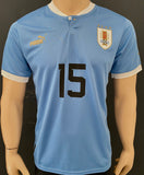 2022-2023 Uruguay Home Shirt Federico Valverde World Cup Qatar New BNWT Size M