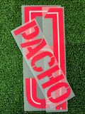 2025-2026 Paris Saint Germain Name Set, Number, Star and Patches Kit Fourth Willian Pacho Champions League MonBlason
