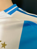 2024-2025 Argentina National Team Home Shirt Player Issue Authentic Lionel Messi World Cup Qualifiers World Champions Patches New BNWT Size M
