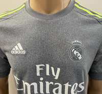 2015 2016 Real Madrid Adidas Climacool Second Shirt BENZEMA La Liga New with tags Multiple Size