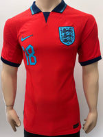 2022-2023 England National Team Away Shirt Trent Alexander-Arnold Player Issue Authentic Pre Owned Size M