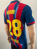 2025-2026 FC Barcelona Home Shirt Roony Bardghji Player Issue Authentic Supercopa New BNWT Multiple Sizes