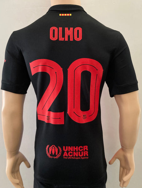 2024-2025 FC Barcelona Away Shirt Dani Olmo Champions League New BNWT Size M