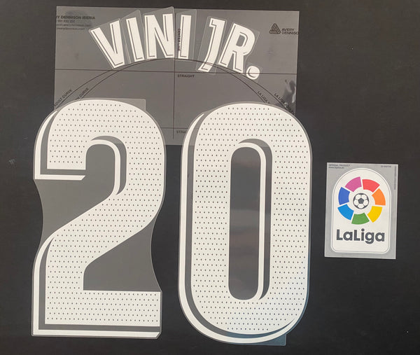 Name Seot Vini Jr Real Madrid 2021 2022 Away La Liga Player Issue