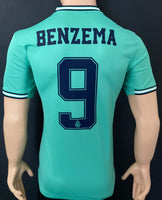 2019-2020 Real Madrid CF Third Shirt Benzema BNWT Size M