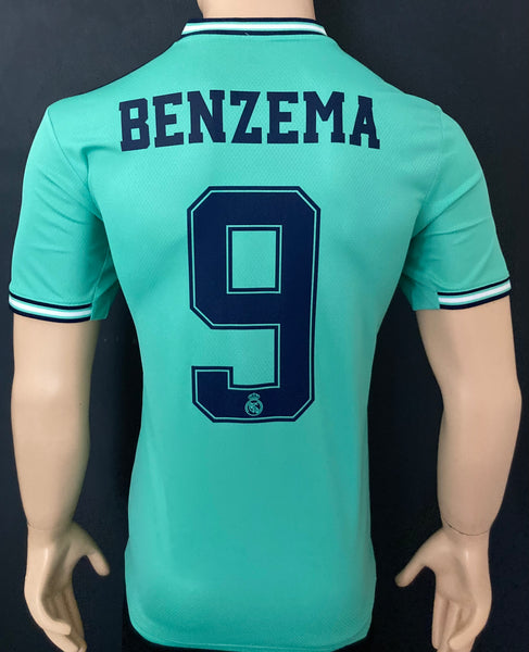 2019-2020 Real Madrid CF Third Shirt Benzema BNWT Size M