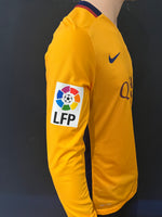 2015-2016 FC Barcelona Away Shirt Lionel Messi Player Issue Kitroom Long Sleeve La Liga New BNWT Size M