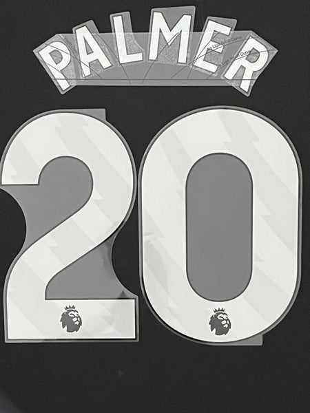 2023-2024 Palmer 20 Chelsea FC Home and Away Name set and Number Premier League Player Issue Avery Dennison Adult Size