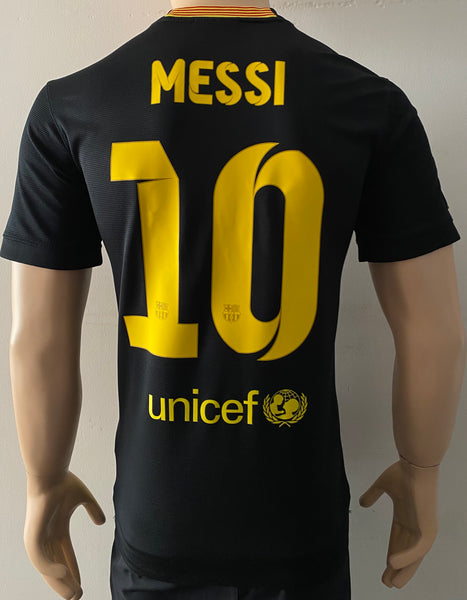 2013-2014 FC Barcelona Third Shirt Lionel Messi Champions New BNWT Size S