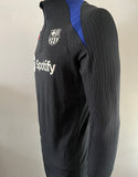 2024-2025 FC Barcelona Away Drill Top Training Player Issue Kitroom Pre Owned Size M