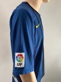 2004-2005 FC Barcelona Away Shirt Ronaldo de Assis Moreira “Ronaldinho” LaLiga Pre Owned Size XL