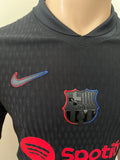 2024-2025 FC Barcelona Away Shirt Player Issue Authentic New BNWT Size S