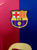 2024-2025 FC Barcelona Home Shirt Lamine Yamal La Liga Size M 125 Anniversary Patch New BNWT Size M