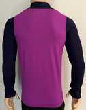 2025-2026 FC Barcelona Home Drill Top Training Player Issue Kitroom Purple Size S