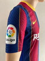 2020-2021 FC Barcelona Home Shirt Ansu Fati La Liga Kitroom Player Issue Mint Condition Size M