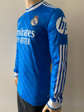 2025-2026 Real Madrid CF Third Shirt Player Issue Authentic Long Sleeve New BNWT Size M