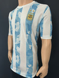 2021-2022 Argentina National Team Home Shirt Player Issue Kitroom Mint Size 12