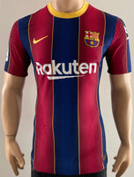 2020-2021 FC Barcelona Home Shirt Ansu Fati La Liga Kitroom Player Issue Mint Condition Size M