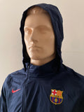 2022-2023 FC Barcelona Waterproof Rain Jacket Kitroom Player Issue Mint Condition Multiple Sizes