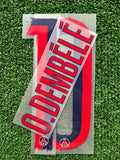 2024-2025-2026 PSG Paris Saint Germain Ousmane Dembélé Away Name set and Number Champions League and Cup Monblason