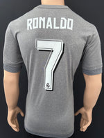 2015-2016 Real Madrid Away Shirt with Sporting ID Ronaldo Name Set New BNWT Size L