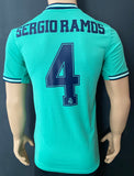 2019-2010 Real Madrid CF Third Shirt Sergio Ramos Player Issue Authentic New BNWT Multiple Sizes