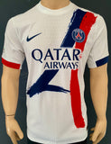 2024-2025 Paris Saint Germain Away Shirt Achafr Hakimi Player Issue Authentic Champions New BNWT Size M