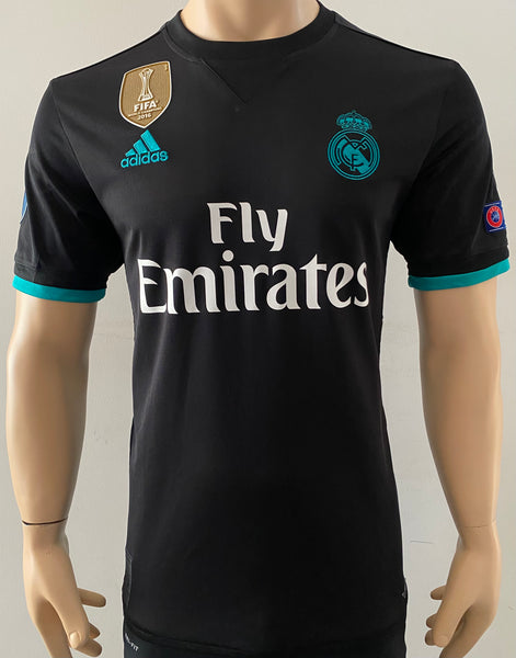 2017-2018 Adidas Real Madrid CF Champions League Away Shirt Benzema Climacool