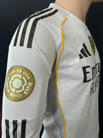 2025-2026 Real Madrid FIFA Intercontinental Champions Home Long Sleeve Shirt Modrić Bought at the Real Madrid Store New BNWT Size M fitted