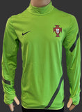 2010-2012 Portugal National Team Drill Top Player Issue Kitroom Green Sponsorless