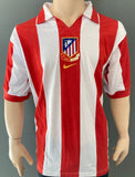 2003-2004 Atletico Madrid Home Shirt Centenary Special Edition Retro Pre Owned Size S