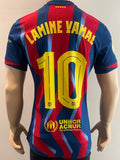 2025-2026 FC Barcelona Fourth Shirt Lamine Yamal Player Issue Kitroom Copa del Rey Size M
