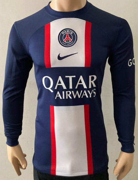 2022-2023 PSG Paris Saint-Germain Long Sleeve Home Shirt BNWT Multiple Sizes