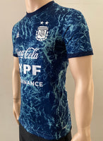 2021 Argentina National Team Pre Match Shirt Kitroom Player Issue American Cup 2021 Size S