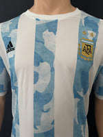 2021-2022 Argentina National Team Home Shirt Player Issue Kitroom Mint Size 12