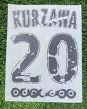 2016 - 2017 Paris Saint Germain PSG Set Name Kurzawa 20 Third Monblason Original