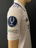 2022-2023 Adidas Real Madrid CF Player Issue Home Shirt Casemiro UEFA Super Cup HEAT. RDY