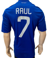 2008-2009 Real Madrid CF Away Shirt Raul Gonzalez La Liga Pre Owned Size M
